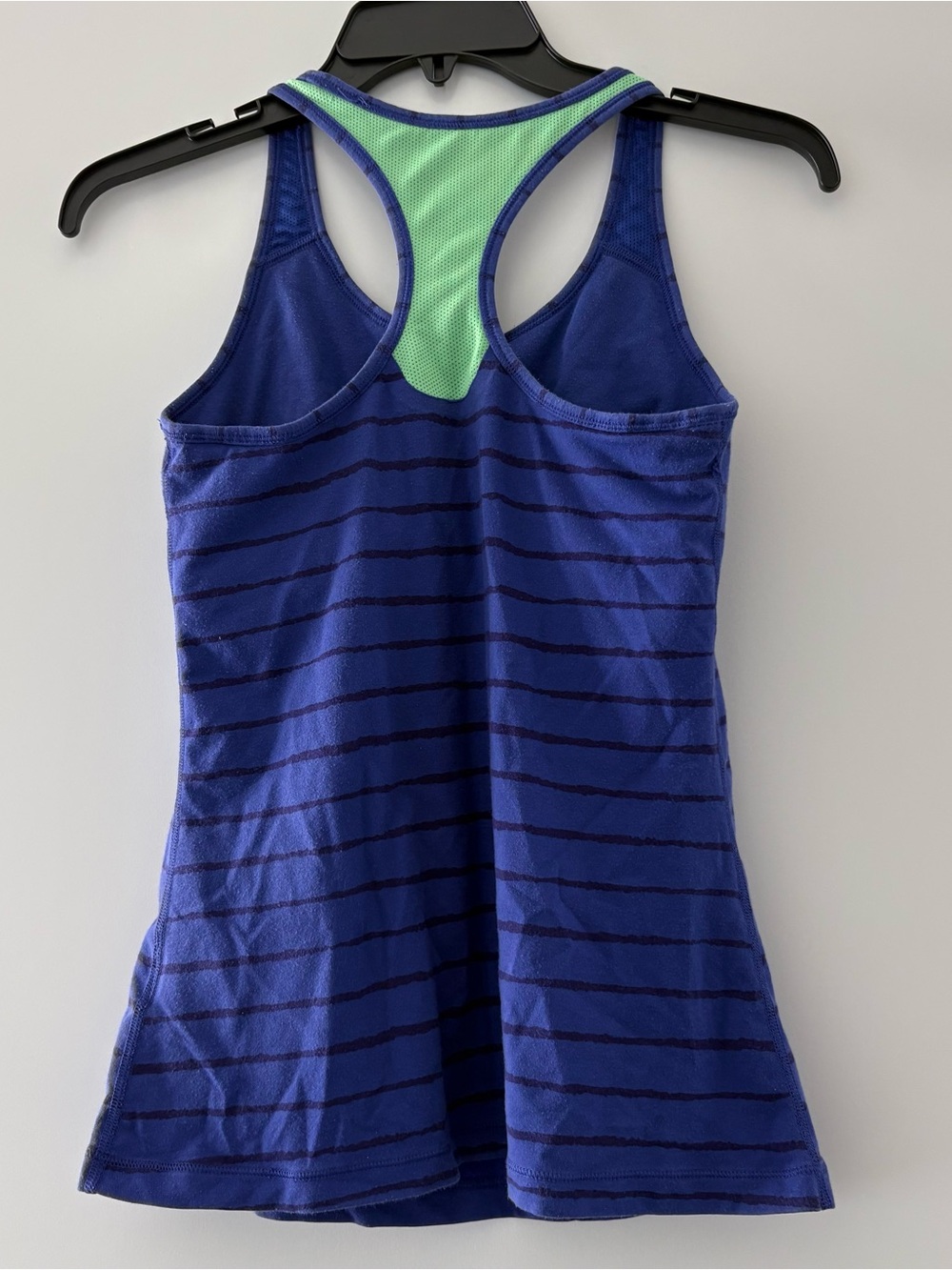 Nike Dri-FIT Blue Striped Racerback Tank Top - Picture 10 of 13